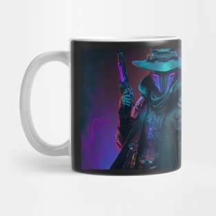 The Gunslinger - Cyberpunk Mug